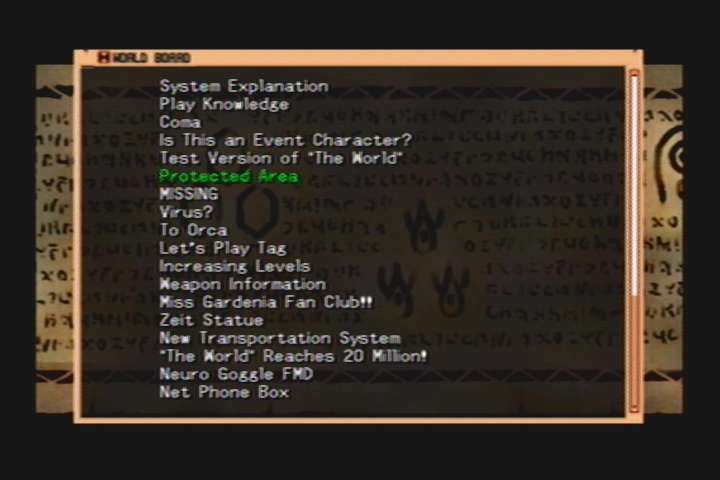.hack Infection screenshot 2 for Playstation 2
